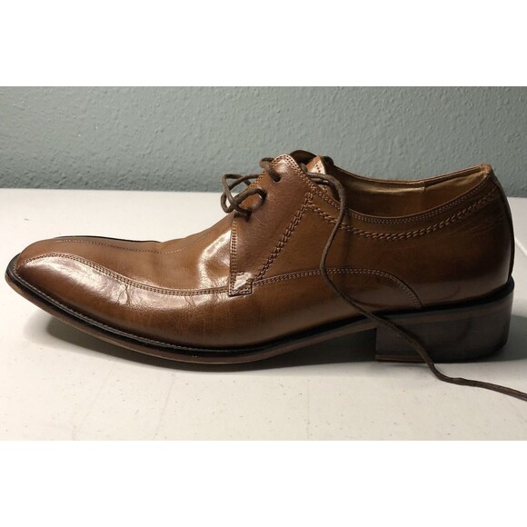 Meltonian Brown Mens Dress Shoes Sz M 11 Genuine Leather Made In Germany main image 6
